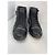 Louis Vuitton High-Top Sneaker Schwarz Leder - Ansicht 5