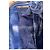 Borsa Loewe Flamenco Blu Navy Nappa Blu scuro - vista 7