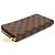 Cartera Louis Vuitton Damier Zippy Rosa Damier ebene - vista 4