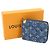 Cartera Mini Zippy bi-fold de denim Monogram Louis Vuitton Azul Monograma - vista 2
