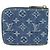 Cartera Mini Zippy bi-fold de denim Monogram Louis Vuitton Azul Monograma - vista 3