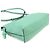 Borsa a spalla Mini Flamenco Clutch LOEWE Verde - vista 4