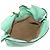 Borsa a spalla Mini Flamenco Clutch LOEWE Verde - vista 6
