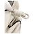 Sac à main épaule Loewe Flamenco Clutch Medium Blanc - vue 8