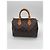 Louis Vuitton Speedy 25 Monogram Castaño Monograma - vista 4