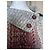 Free People Poncho mit geometrischem Muster Weiß Grau Bordeaux - Ansicht 5