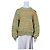 Autre Marque Mads Nørgaard Signal Wool Kolly Gestreifter Strickpullover Mehrfarben Grün Orange Gelb