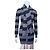 Dolce & Gabbana Cardigã de lã virgem listrado e cachecol Preto Cinza