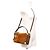 Borsa a tracolla Louis Vuitton Monogram Suede Calf Leather Side Trunk MM Marrone - vista 12