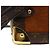 Borsa a tracolla Louis Vuitton Monogram Suede Calf Leather Side Trunk MM Marrone - vista 7