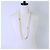 Collar de Perlas Triple CHANEL 10V Coco Mark Plata - vista 7