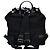 Zaino Prada in nylon nero con paillettes - vista 3