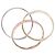 Anello Cartier Trinity in oro rosa, bianco e giallo D'oro - vista 6