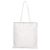 Tote Prada Shopper aus glattem Leder Weiß