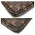 Louis Vuitton Pochette Accessoires Borsa a tracolla da donna Marrone - vista 8
