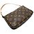 Sac à épaule Louis Vuitton Pochette Accessoires Marron - vue 4