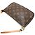 Louis Vuitton Pochette Accessoires Shoulder Bag Marrom - vista 3