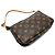 Louis Vuitton Pochette Accessoires Borsa a tracolla marrone - vista 4