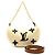 Borsa a tracolla da donna Louis Vuitton LV SKI Over the Moon Marrone Crudo