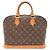 Louis Vuitton Alma Handtasche Braun - Ansicht 2