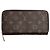 Cartera Zippy Louis Vuitton Castaño