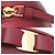 Borsa a tracolla in pelle rossa da donna Salvatore Ferragamo Rosso - vista 10