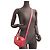 Borsa a tracolla in pelle rossa da donna Salvatore Ferragamo Rosso - vista 8