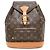 Zaino Louis Vuitton Montsouris MM Marrone