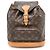 Zaino Louis Vuitton Montsouris MM Marrone