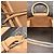 Zaino Louis Vuitton Montsouris MM Marrone - vista 7