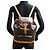 Zaino Louis Vuitton Montsouris MM Marrone - vista 9