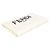 Clutch Fendi in rafia x pelle con logo Nero Beige - vista 6
