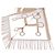 Hermès Stola in cashmere Hermes Mall Equestrian Pattern Cammello - vista 4
