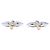 Louis Vuitton Louisette Ohrstecker Silber Golden - vista 4