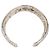 Chanel Armreif Hellgold mit Strass-Logo - Ansicht 5