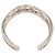 Chanel Armreif Hellgold mit Strass-Logo - Ansicht 6