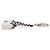 Charm per borsa Chanel placcato oro bianco - vista 2