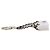 Charm per borsa Chanel placcato oro bianco - vista 4