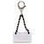Charm per borsa Chanel placcato oro bianco - vista 6