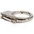 Charm per borsa Chanel placcato oro bianco - vista 7