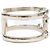 CHANEL A17C Studded Coco Mark Armreif - Ansicht 4