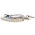 Collana Chanel Coco Pearl Cuore e Freccia placcata oro - vista 3