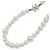 Collana lunga CHANEL A11C con perle e logo Coco in strass - vista 2