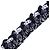 Cinturón Chanel de cadena mixta negra Negro - vista 5