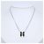 Hermès Collana con pendente HERMES Pop H Nero Argento - vista 9