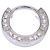 Orecchino singolo Cartier 750WG LOVE D'oro