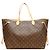 Borsa Tote Louis Vuitton Monogram Pivoine Neverfull GM Marrone