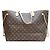 Borsa Tote Louis Vuitton Monogram Pivoine Neverfull GM Marrone - vista 3