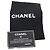 Borsa a tracolla Chanel in cotone blu navy - vista 12