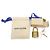 Borsa a tracolla Louis Vuitton Monogram Empreinte Speedy Bandoulière 20 Beige - vista 12